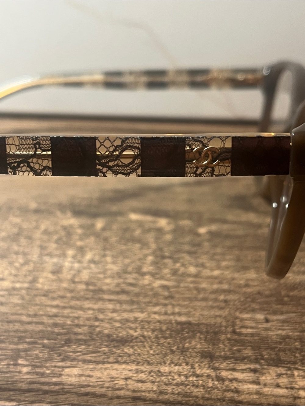 Authentic CHANEL Taupe Brown Frames 3292 c.1484 - Picture 5 of 6